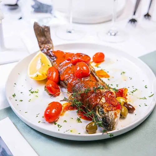 Branzino sau dorado la cuptor